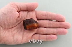 Genuine BALTIC AMBER Natural Raw Rough Drop Nugget Piece Stone 13.8g 220510-5