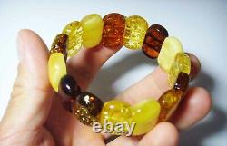 Genuine Baltic amber bracelet amber authentic amber bracelet