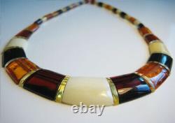 Genuine High Quality Cleopatra Amber Baltic Amber Necklace 21 grams