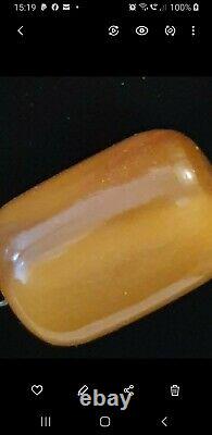 Genuine Vintage Natural Antique Baltic Yolk Butterscotch Amber Necklace 66 grmes
