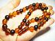 Genuine baltic amber Tabsih Misbaha ISLAMIC 45 PRAYER Beads ROSARY pressed