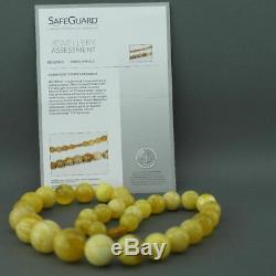 German Genuine Baltic Amber beads necklace