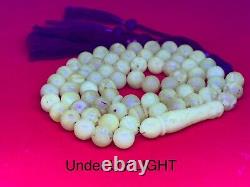 Handmade Natural Healing Genuine Baltic Amber Prayer Beads Tasbih, Misbaha