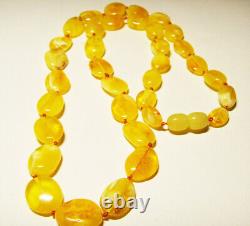 Handmade amber necklace Natural Baltic Amber Jewelry Amber Necklace