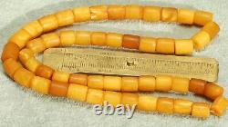 High Class Antique Natural Collectible Authentic Baltic Amber Necklace