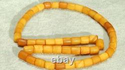 High Class Antique Natural Collectible Authentic Baltic Amber Necklace