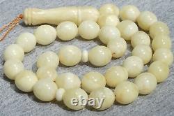 High quality rare Baltic amber pressed Rosary necklace 38 g FEDEX FAST SHIPPING