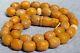 High quality rare Baltic amber pressed Rosary necklace 78 g. FEDEX FAST SHIPPING