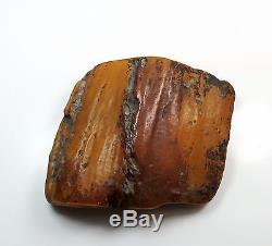 Huge natural butterscotch genuine Baltic amber raw rough stone 414.2 grams