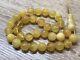 Islamic 33 Prayer Beads Gift Round NATURAL Baltic Amber Tasbih Rosary 15g 10788