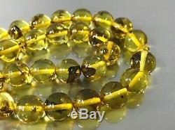 Islamic 33 Prayer Beads Natural Baltic Amber Rosary Tasbih Misbaha 21,1g 9231