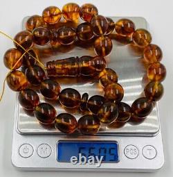 Islamic Prayer Turkish Natural Baltic Amber Tasbih Misbaha Amber rosary pressed