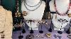 Jewelry From Thrift Store Miriam Haskell 14k Art Deco Diamond Ring Ciner Ben Amun Larimar
