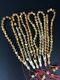 LOT Of 6 Baltic amber rosary 47gram 7mm 33 prayer beads misbah Tesbih NATURAL