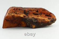 Large Genuine BALTIC AMBER Butterscotch Solid Nugget Stone Piece 125.7g 211202-2