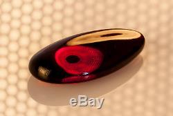 Large Genuine BALTIC AMBER COLORED RED Pendant Stone 20.34g R101021