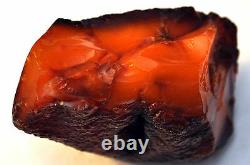 Large Natural Raw Baltic Butterscotch Amber Stone 47 Grams