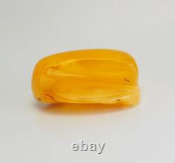 Large natural Baltic amber gemstone stone piece 44 grams