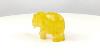 Massive Elephant Figurine Hand Carved From Natural Baltic Amber Stone