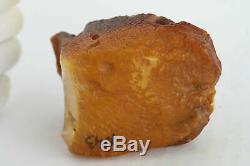 N43 raw amber stone rock 235.7g natural Baltic misbah tesbih rough