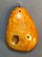 NATURAL OLD ANTIQUE YELLOW BUTTERSCOTCH BALTIC AMBER PENDANT 25,8 gr