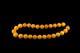 Natural 19mm Old Baltic Vintage Antique Amber round Beads Necklace