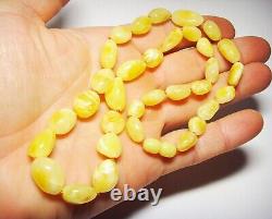 Natural Amber Necklace Natural Baltic Amber stones necklace 21.08gr A60