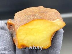 Natural Amber raw stone 126g Baltic kahrman misbah