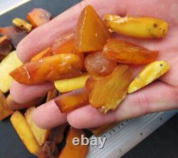 Natural Antique Genuine Baltic Amber Stones 153g