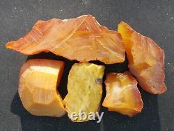 Natural Antique Genuine Baltic Amber Stones 84g