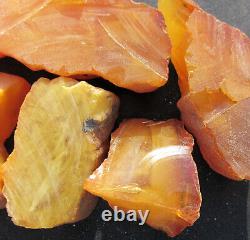 Natural Antique Genuine Baltic Amber Stones 84g