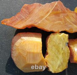 Natural Antique Genuine Baltic Amber Stones 84g