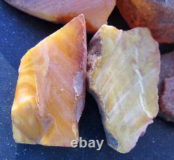 Natural Antique Genuine Baltic Amber Stones 91g