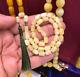 Natural Baltic Amber 11 g. Islamic Prayer Rosary 6.5x9.5 mm. Beads Tesbih