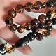 Natural Baltic Amber 33 Round Beads Prayer Rosary Tesbih Misbah 26g. 10.0mm