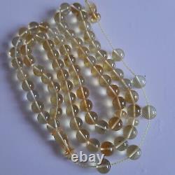 Natural Baltic Amber 66 Round Beads Prayer Rosary Tesbih Misbah 68g