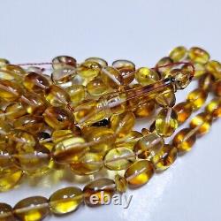 Natural Baltic Amber 99 Barell Beads Prayer Rosary Tesbih Misbah 48g