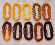 Natural Baltic Amber Baby Necklaces with Rounded beads Wholesale Lot 50