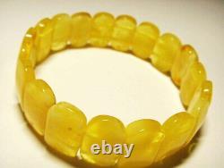 Natural Baltic Amber Bracelet Amber stone Bracelet Handcraft bracelet