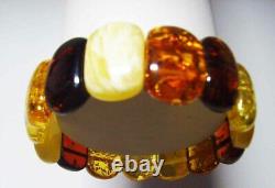 Natural Baltic Amber Bracelet Gemstone Bracelet Amber Jewelry Genuine Amber bead