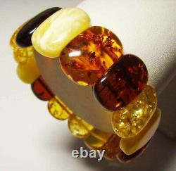 Natural Baltic Amber Bracelet Gemstone Bracelet Amber Jewelry Genuine Amber bead