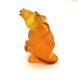 Natural Baltic Amber Figure (Sculpture) Home, Office Desk Decorative Mouse