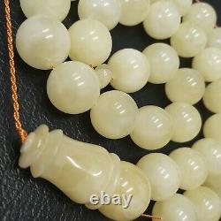 Natural Baltic Amber Islamic Prayer Beads Misbaha Tasbih Rosary 121g 33 Beads