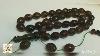 Natural Baltic Amber Islamic Prayer Beads Misbaha Tasbih Rosary 58g Pressed