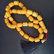 Natural Baltic Amber Islamic Prayer Beads Misbaha Tasbih Rosary 81g