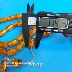 Natural Baltic Amber Islamic Prayer Beads Misbaha Tasbih Rosary with explosions