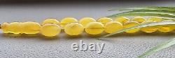 Natural Baltic Amber Islamic prayer beads 33 olive beads 16x11mm 44,2gr No. 201