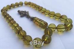 Natural Baltic Amber Kerhibar Prayer Beads