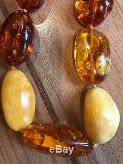Natural Baltic Amber Necklace 109g