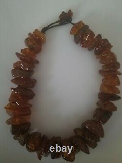 Natural Baltic Amber Necklace 18in